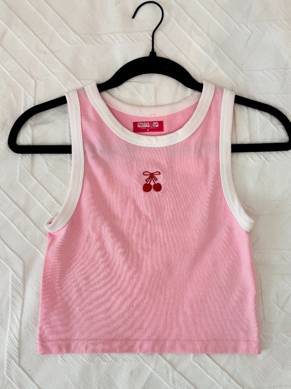 GENTLY WORN: Cut And Cropped NYC Tank Top-Size M (Fit is Small!)